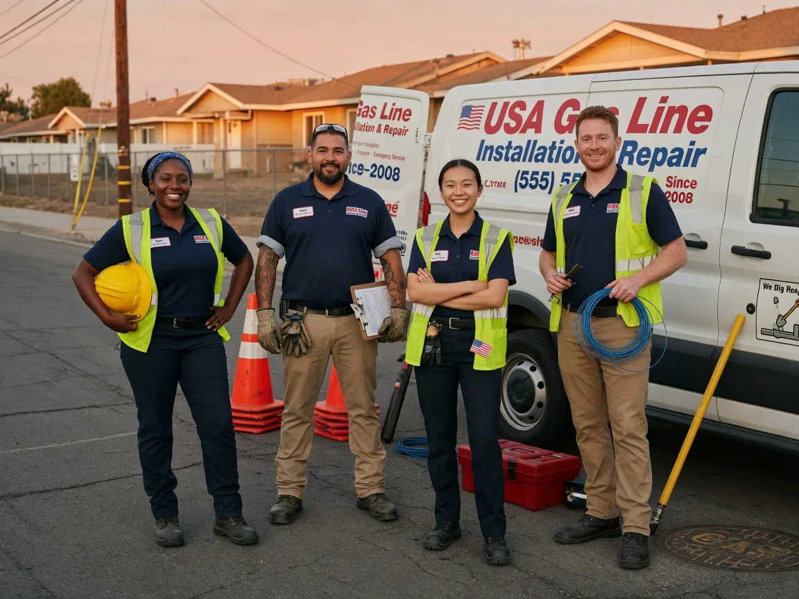 Gas Line Installation company in Davis, OK